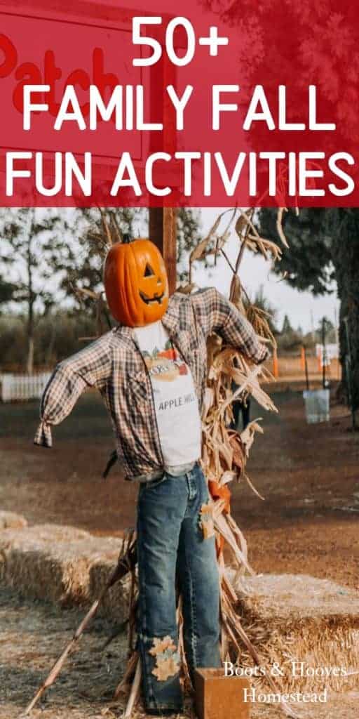 family Fun fall activities