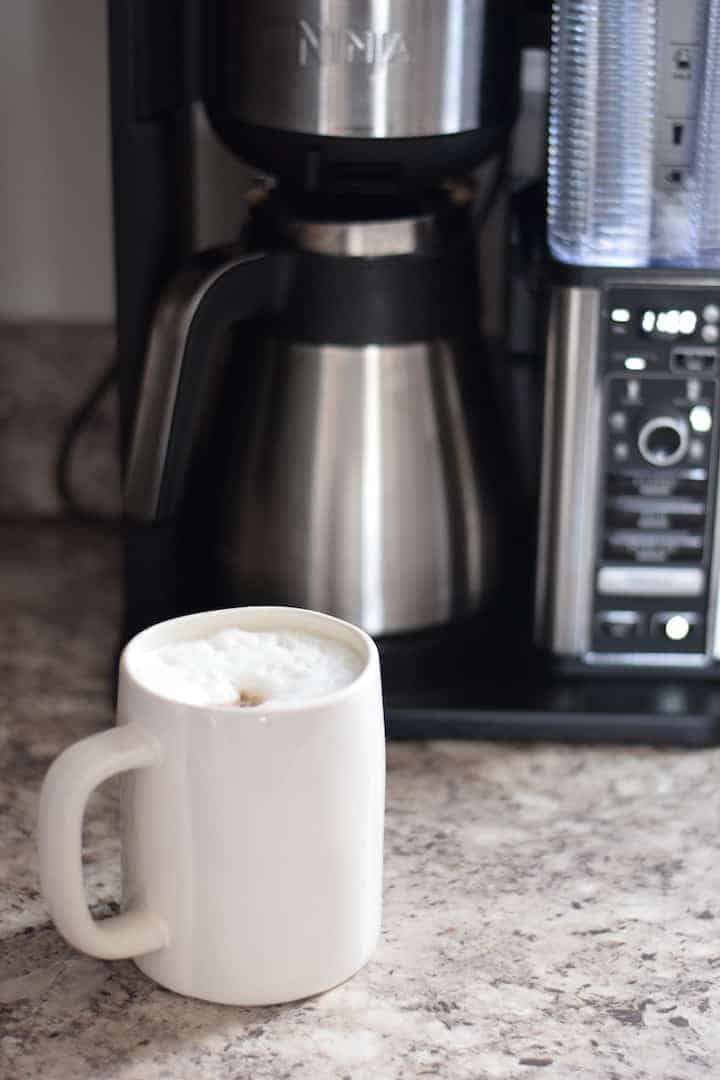 How to make a latte on a Ninja Dual Brew Pro 