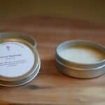 homemade deodorant tins
