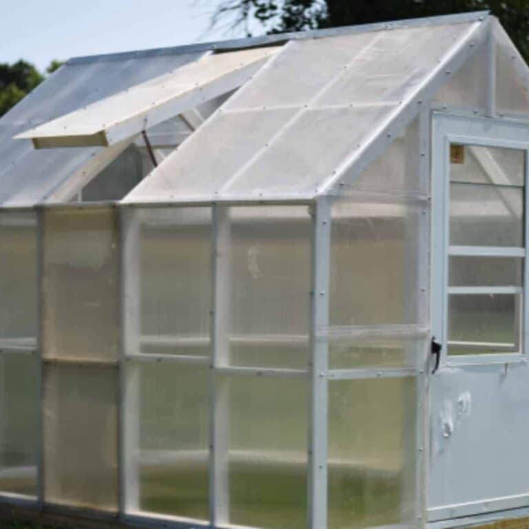 How to Build a Greenhouse (free plans!)