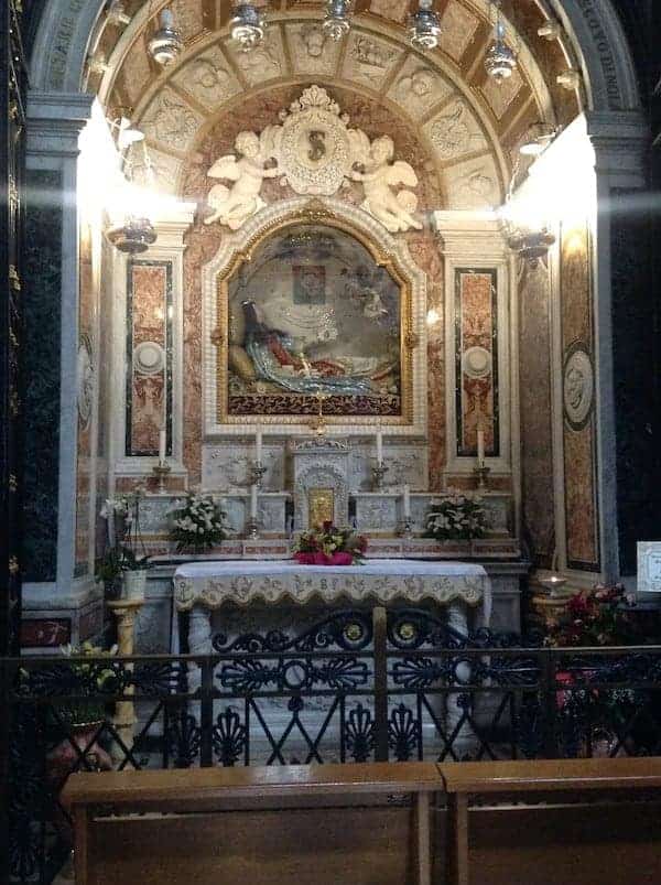 Shrine of St Philomena in Italy