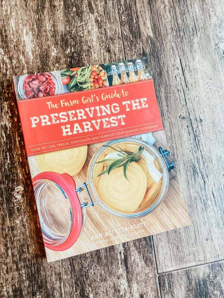 cover of the book preserving the harvest - a beginners guide to canning and preserving