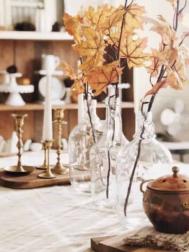 fall table decor