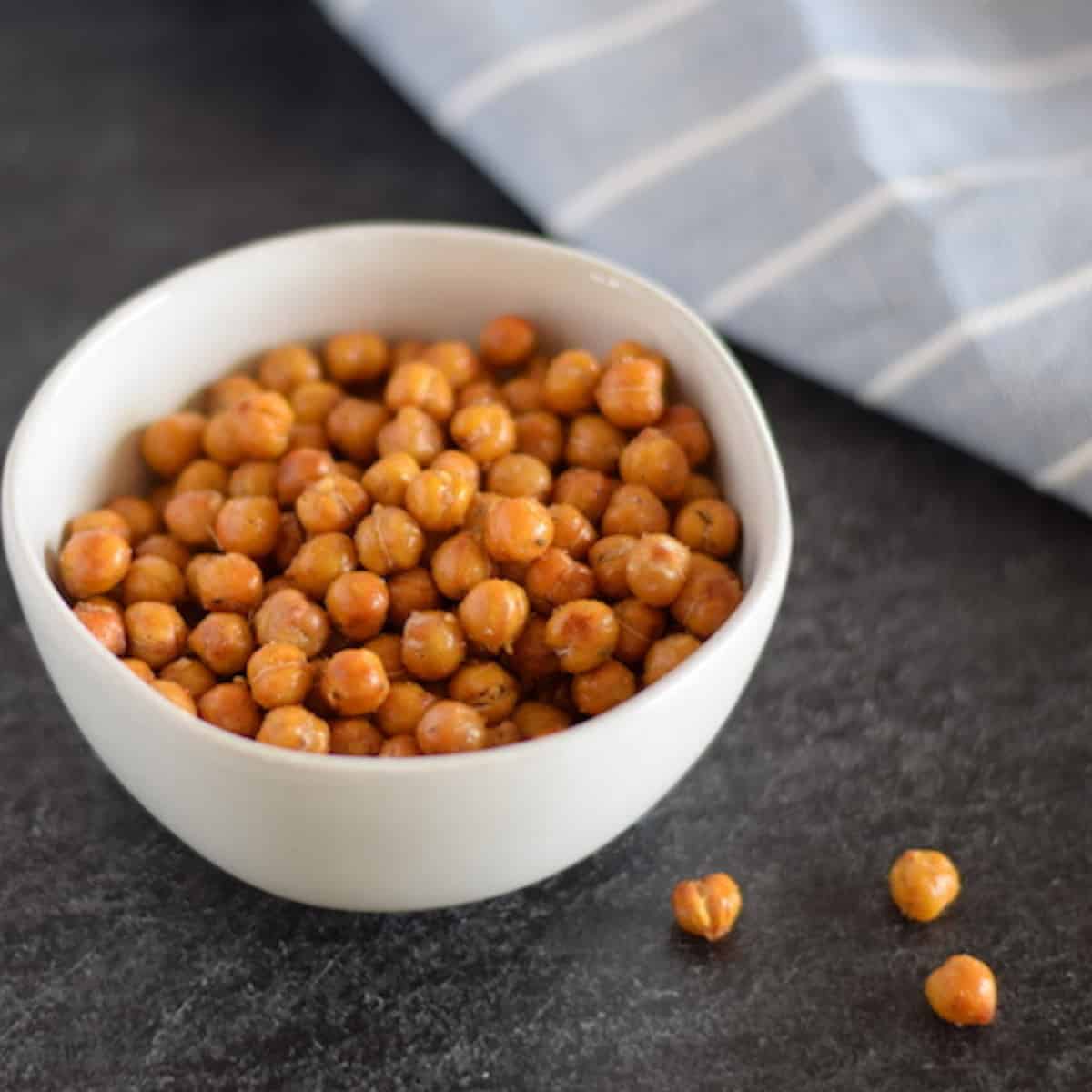 Easy Air Crisp Garbanzo Beans (Ninja Foodi)