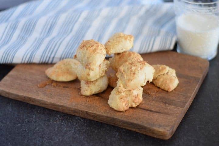 Almond Scone with Honey Drizzle