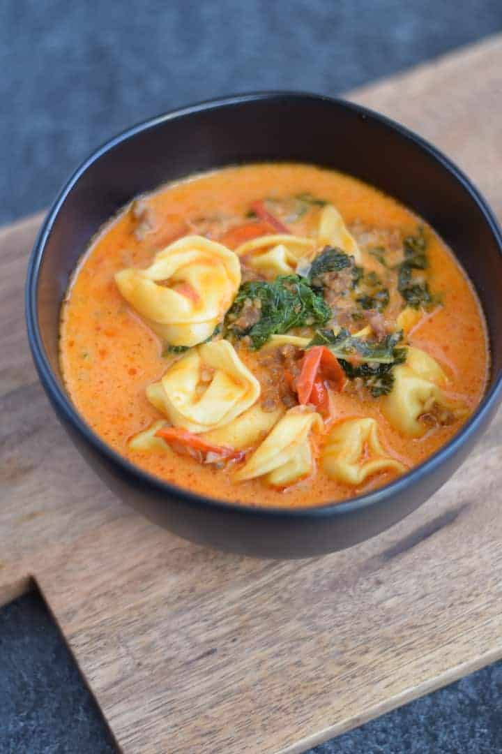 Italian Sausage Tortellini Soup Recipe