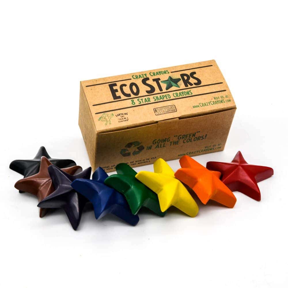 eco stars coloring set with box