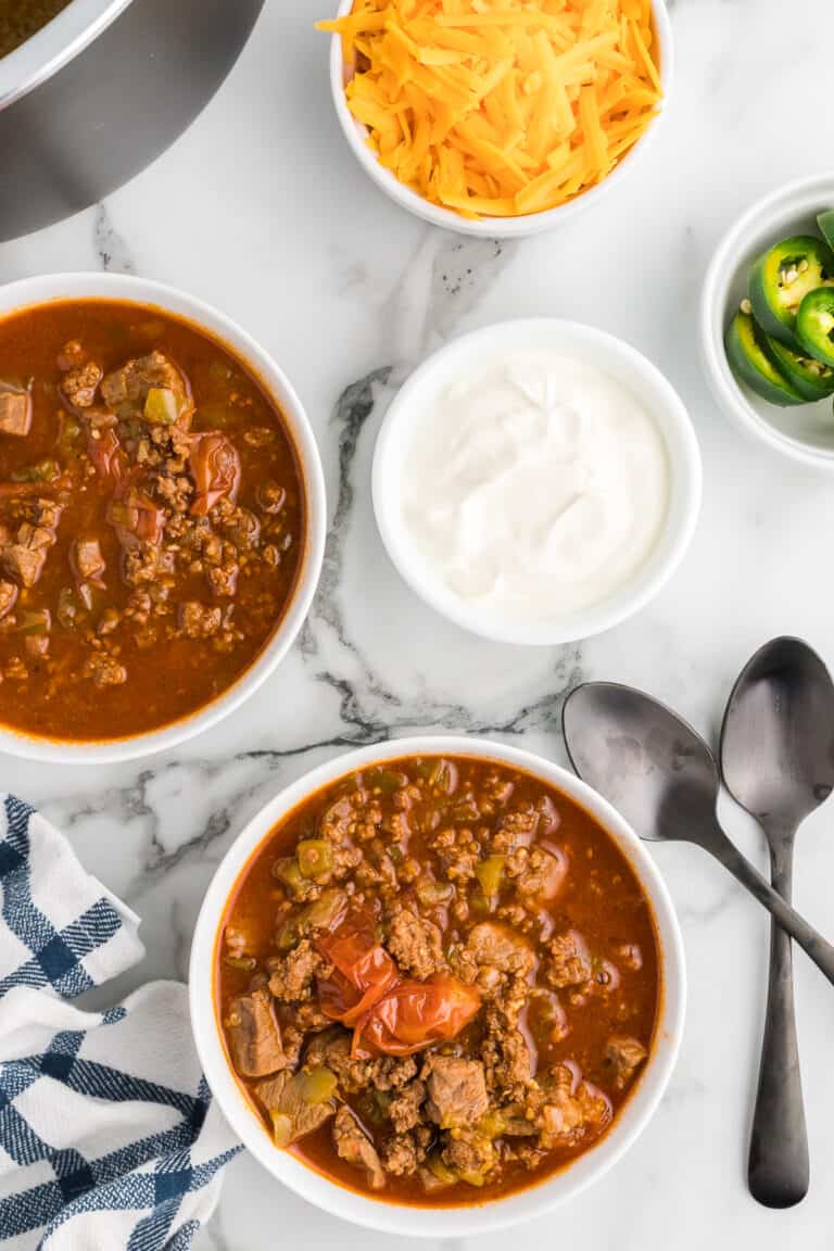 Ninja Foodi Chili (keto + low carb recipe) Boots & Hooves Homestead
