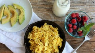 Easy Make-Ahead Scrambled Eggs