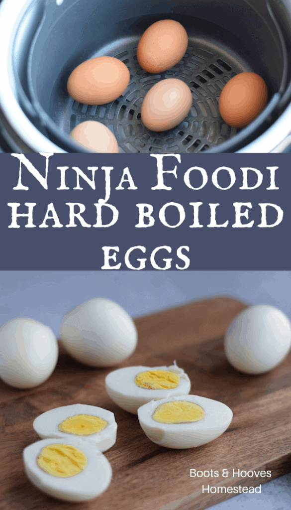 Ninja Foodi hard boiled eggs