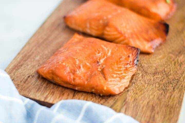 Ninja Foodi Salmon with Marinade