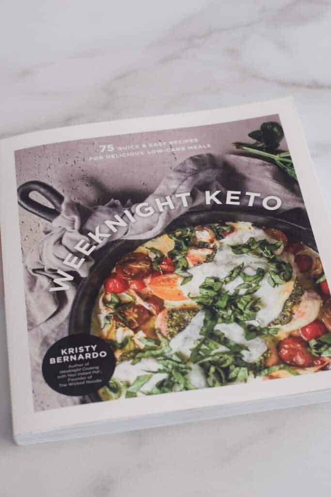 Weeknight Keto cookbook cover