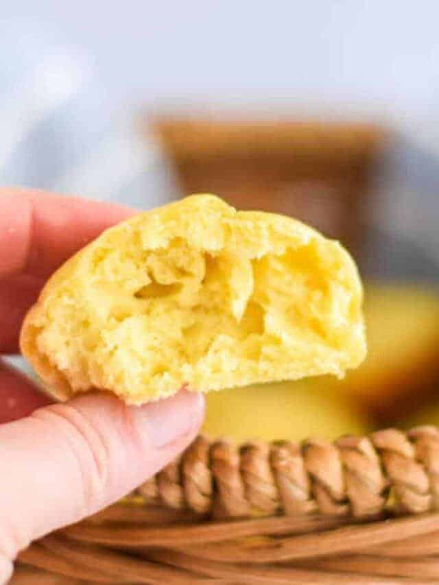 close up of inside of dinner rolls