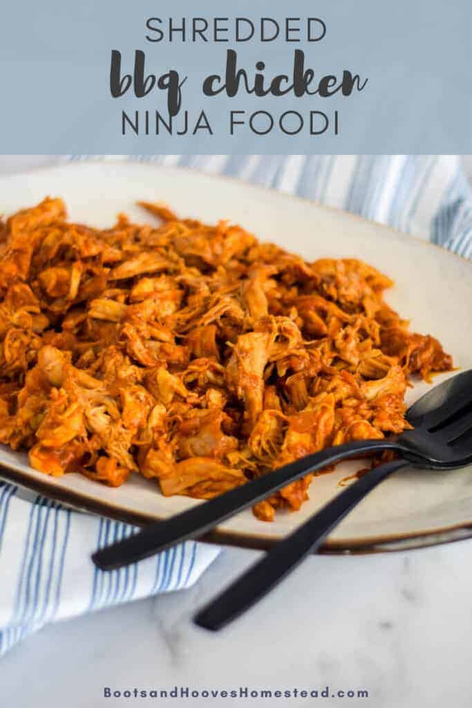 Ninja Foodi Slow Cooker BBQ Chicken - Mommy Hates Cooking