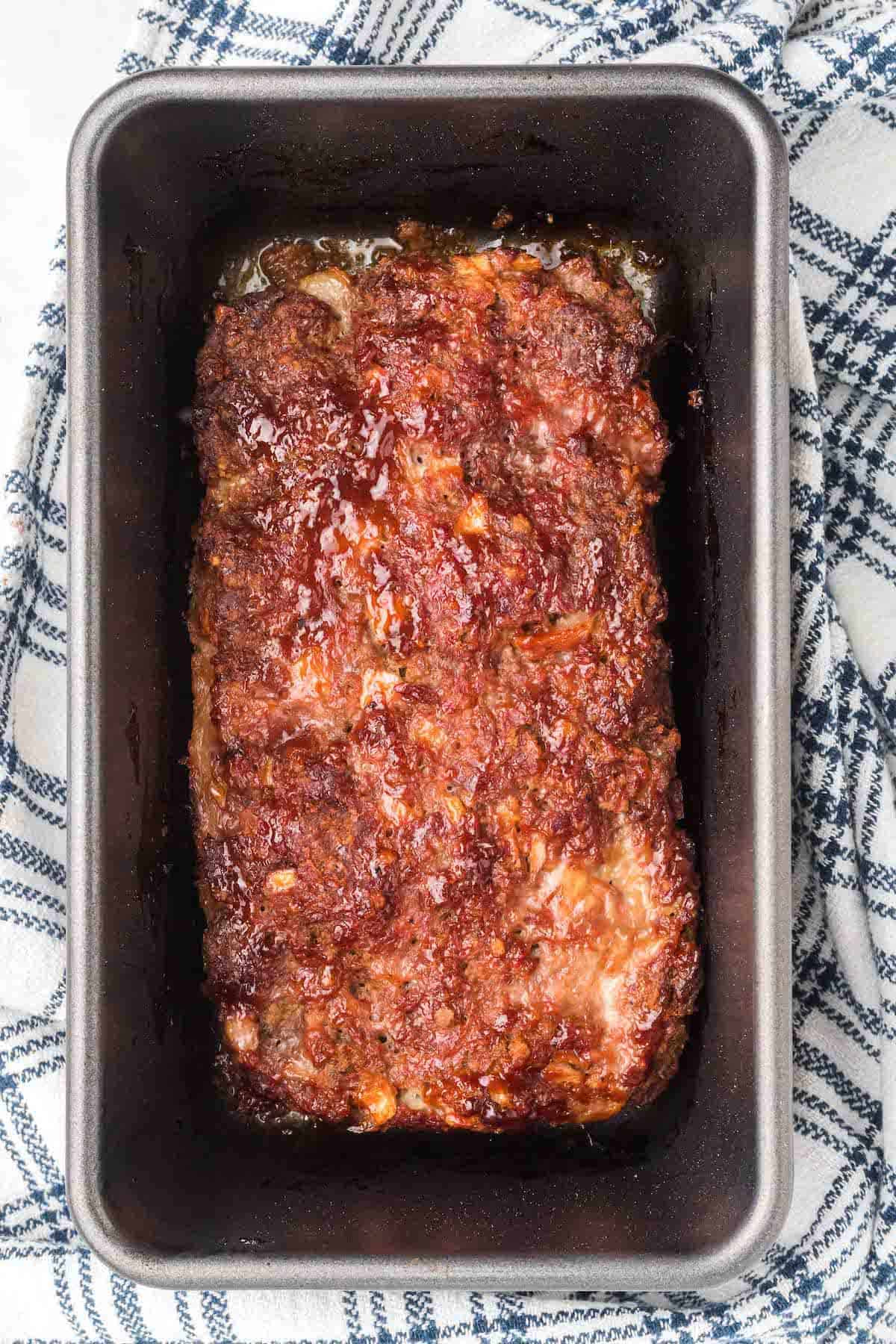 meatloaf in a bread pan
