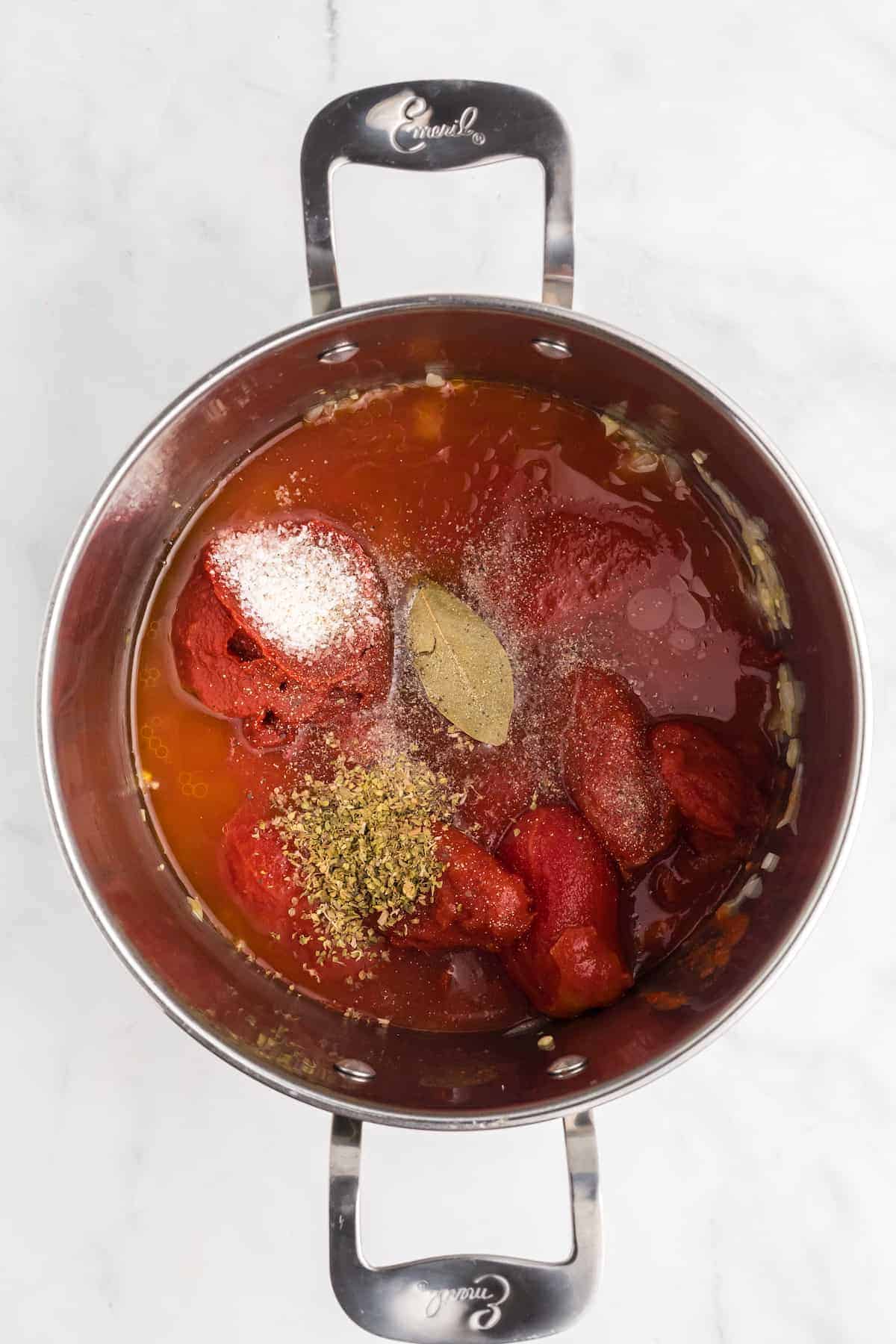 San Marzano Tomato Sauce - Boots & Hooves Homestead