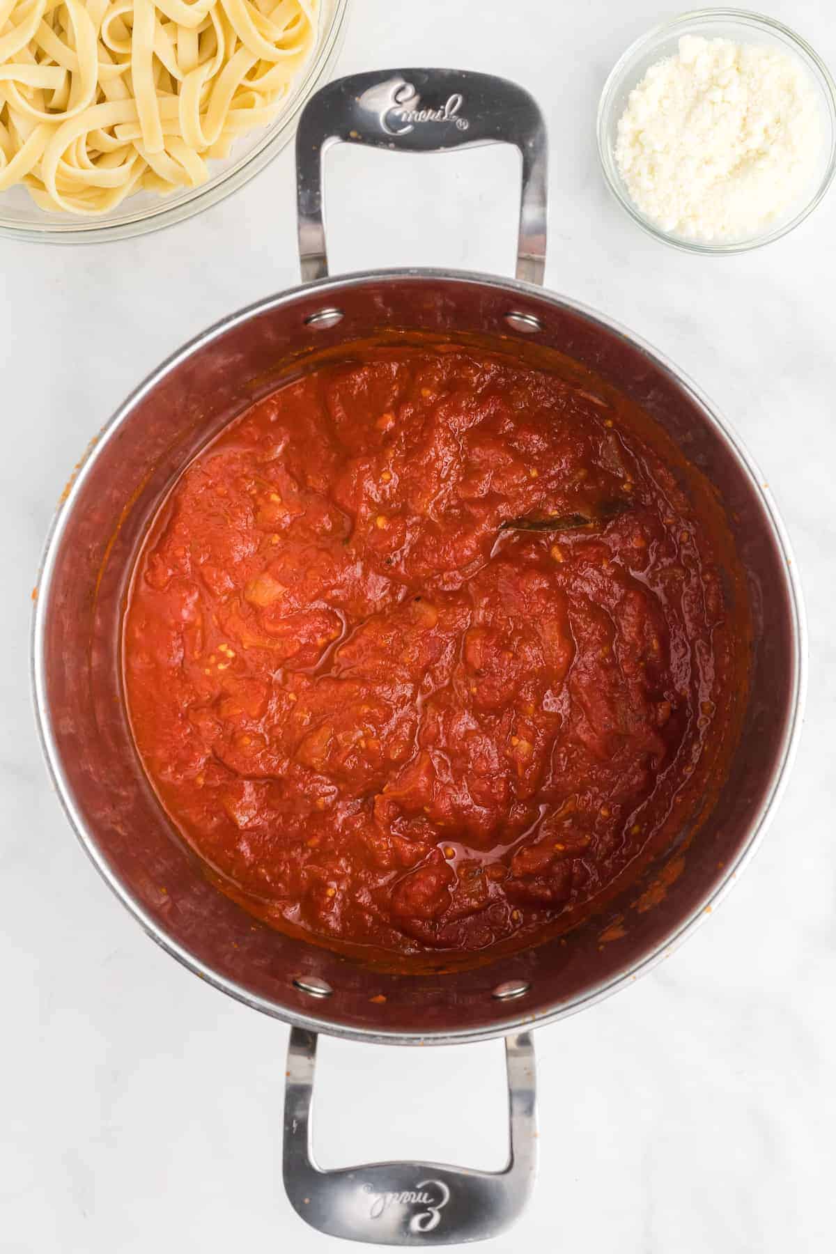 San Marzano Tomato Sauce - Boots & Hooves Homestead