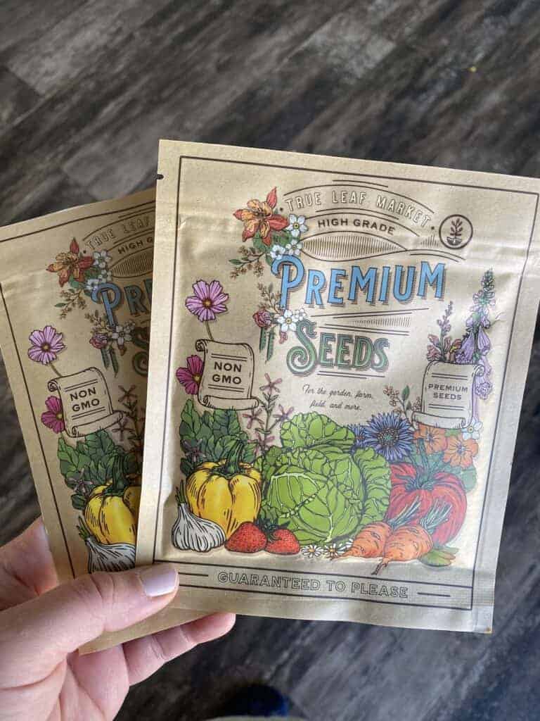 microgreen seeds in beautiful packaging form True Leaf Market