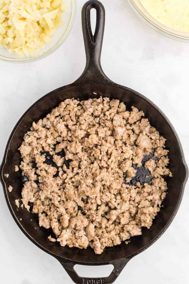 Traeger Smoked Breakfast Skillet with Sausage Boots & Hooves Homestead