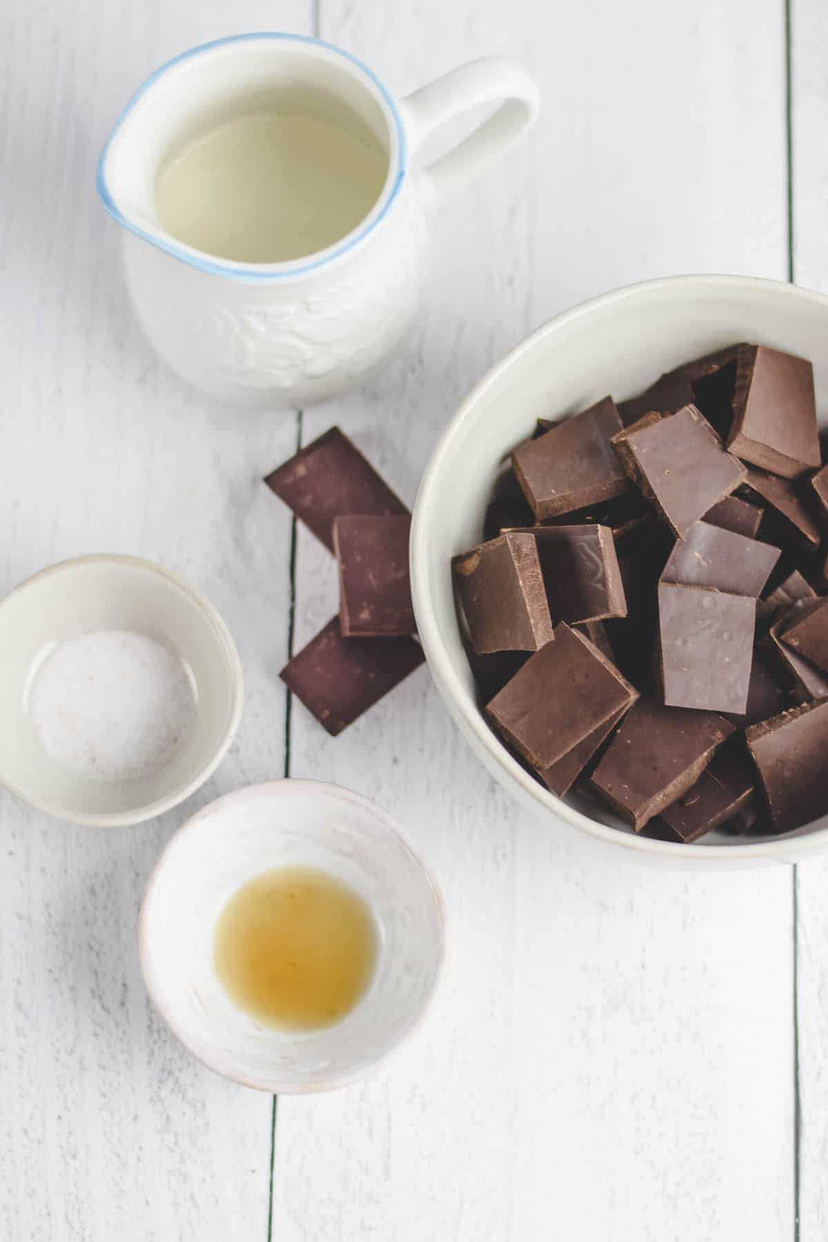 ingredients shot in small bowls