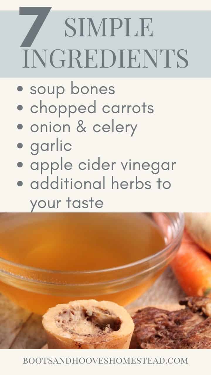 The Benefits of Bone Broth (And a Recipe) - Boots & Hooves Homestead