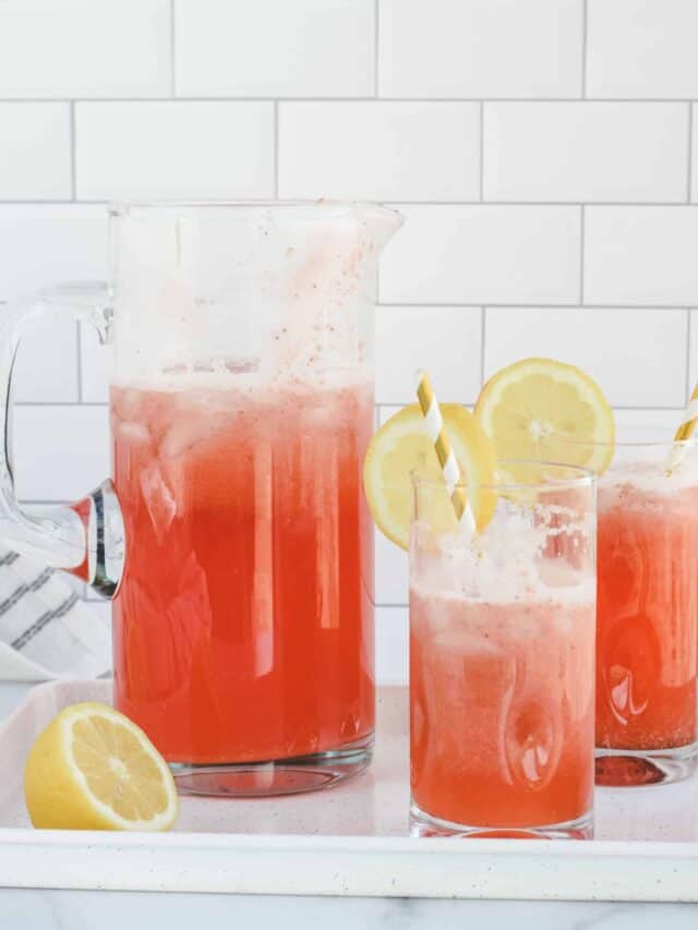 Homemade Strawberry Lemonade Recipe