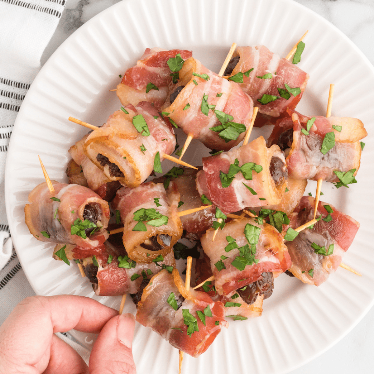 Bacon Wrapped Dates with Cheese Boots & Hooves Homestead