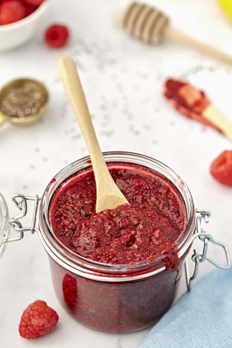 Chia Seed Jam (how to make fruit jam without pectin)