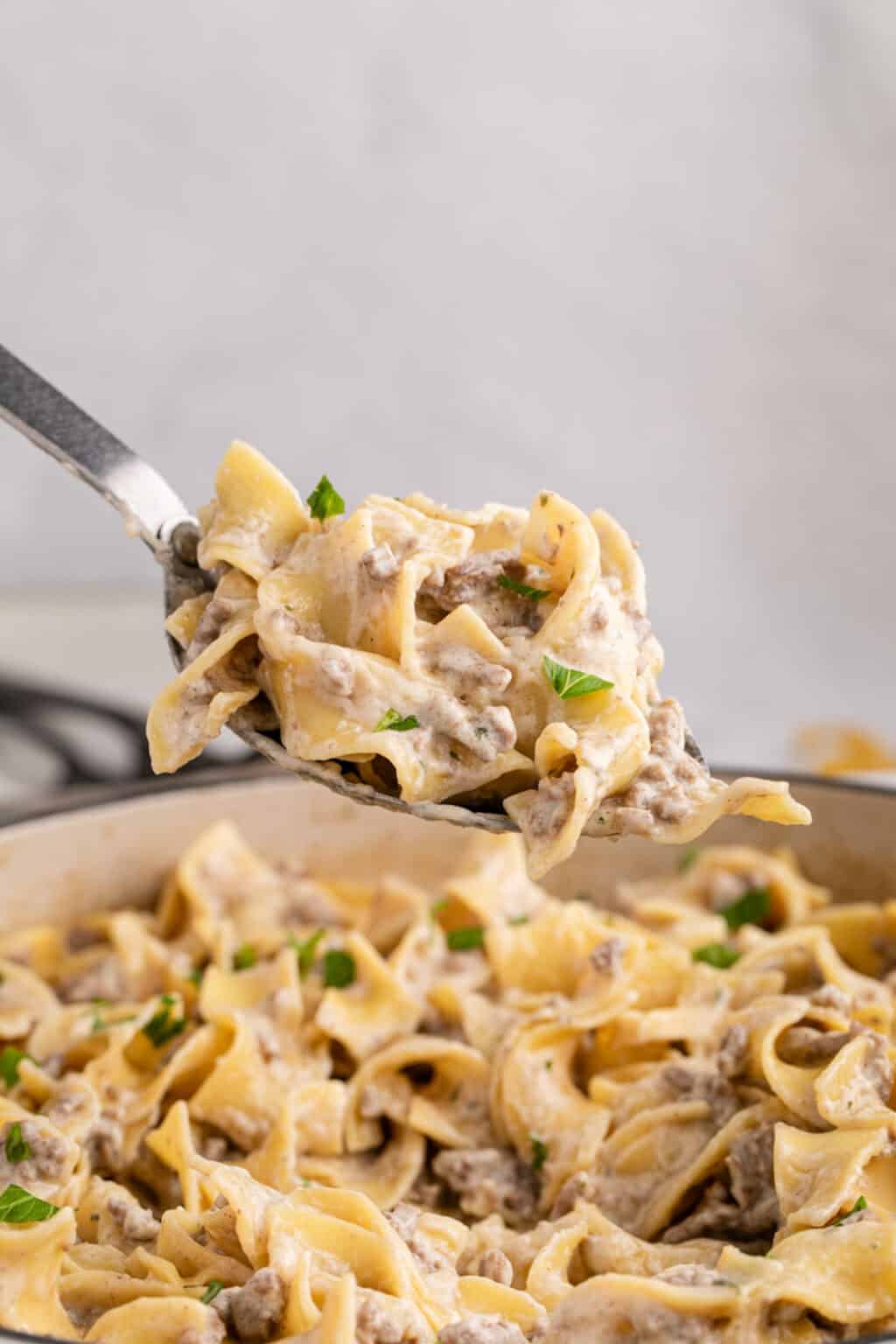 Ground Beef Stroganoff (Hamburger Helper Copycat Recipe) Boots & Hooves Homestead