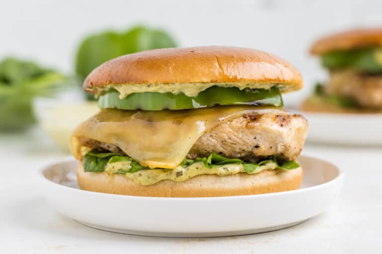 Easy Grilled Chicken Sandwich Recipe with Pesto Mayo