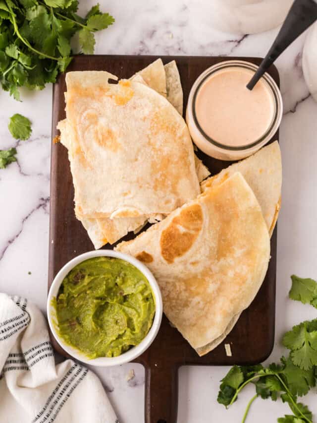 Easy Chipotle Chicken Quesadillas Recipe