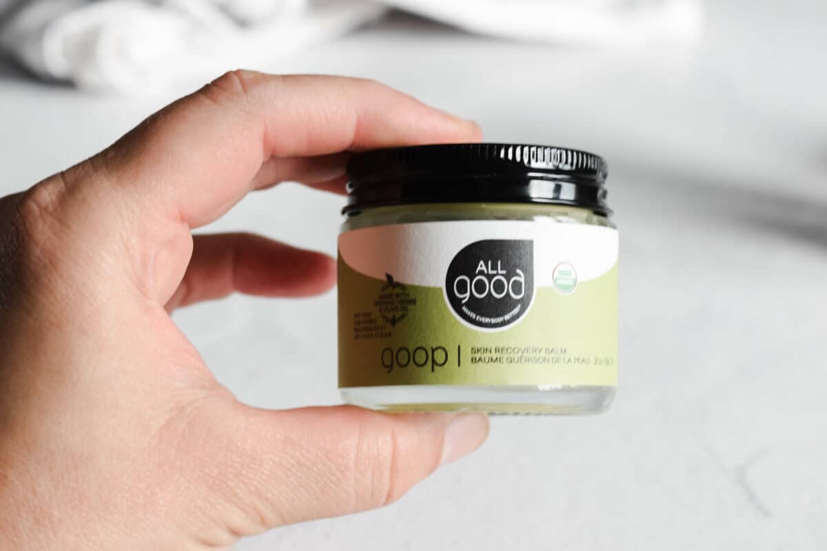 organic skincare balm.